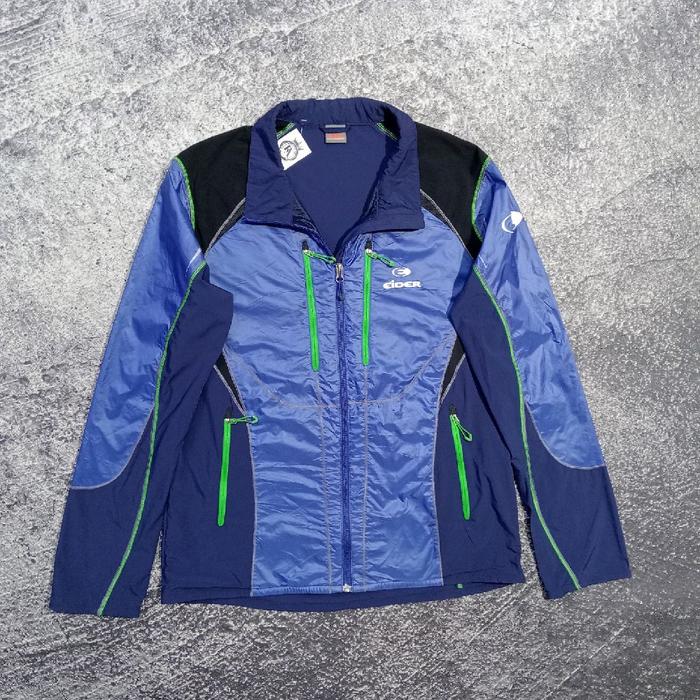 Jaket outdoor pria running EIDER casual murah size L