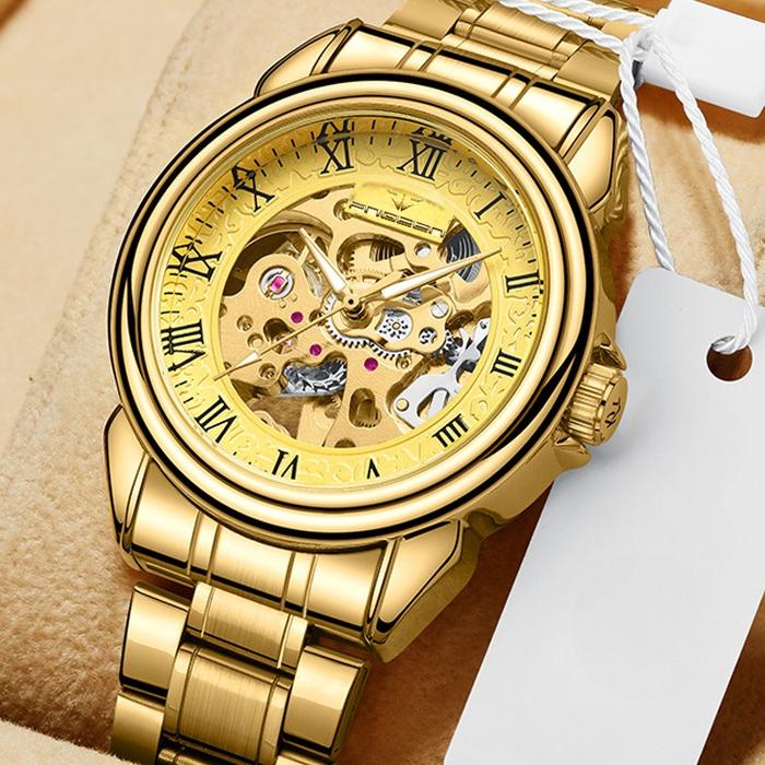 Jam Tangan Otomatis Pria Asli Premium Original Tahan Air Automatic Mechanical Waterproof Mesin Mekan