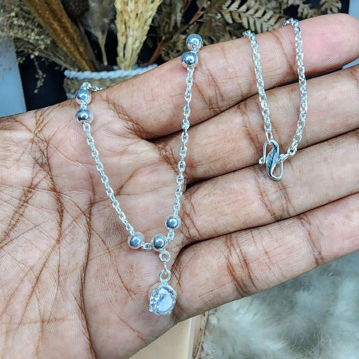 Kalung anak nori bandul lapis perak Perhiasan