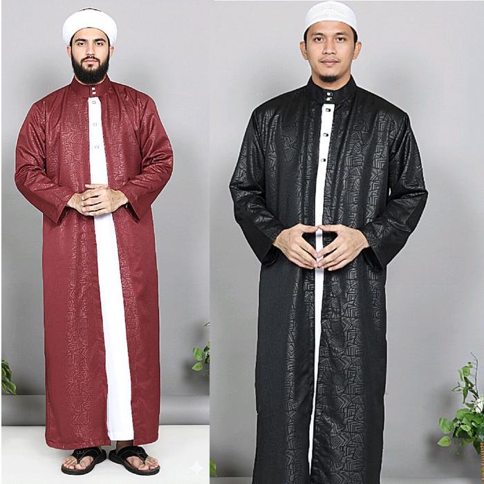 jubah 2in1 TOYOBO dewasa terlaris jubah luaran jubah pria gamis laki laki
