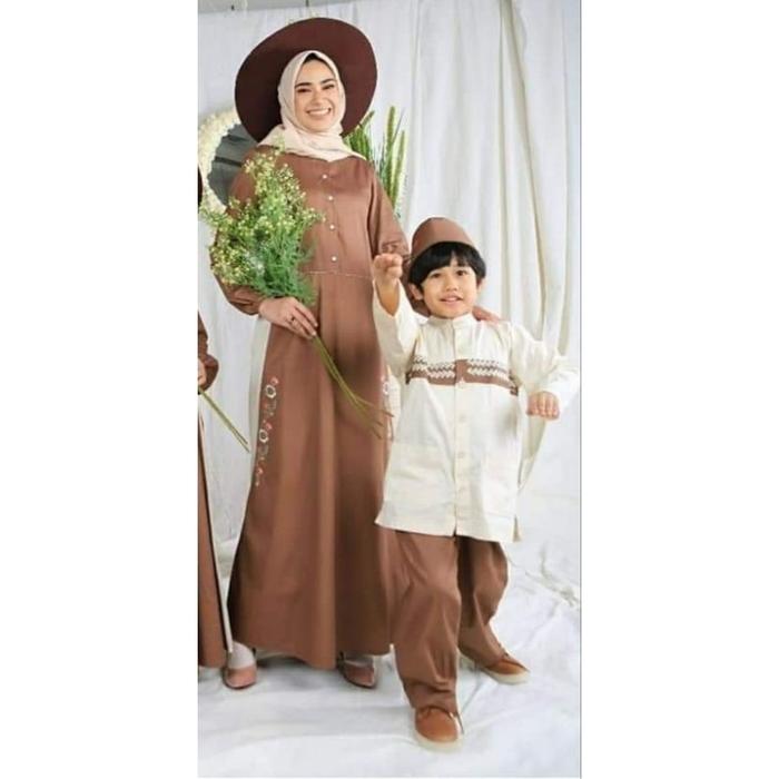 Baju Koko Anak DANNIS d' Caramel Sarimbit Keluarga