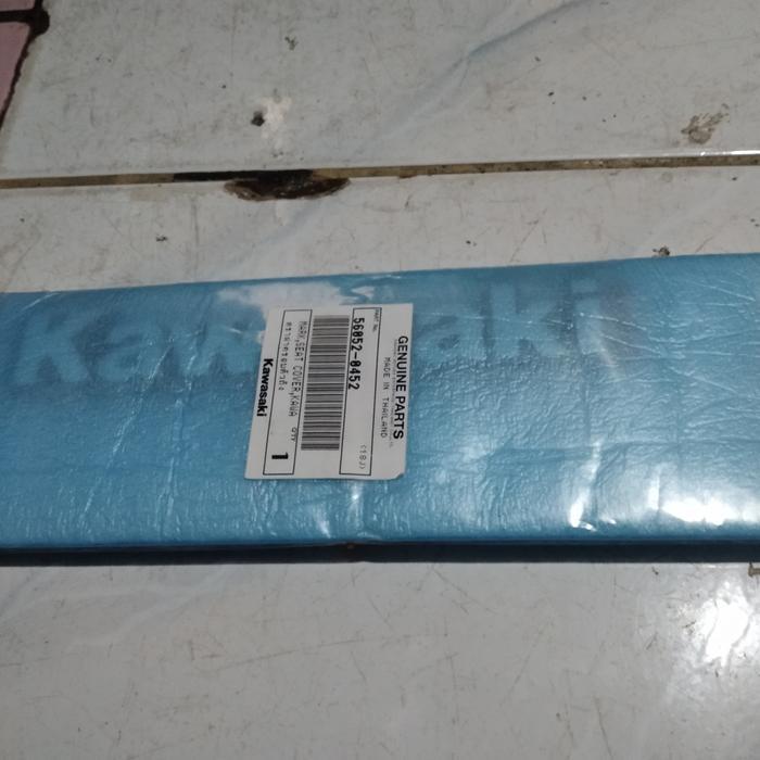 stiker emblem timbul tulisan kawasaki zx130 zx 130 56052-0452 [NTS]