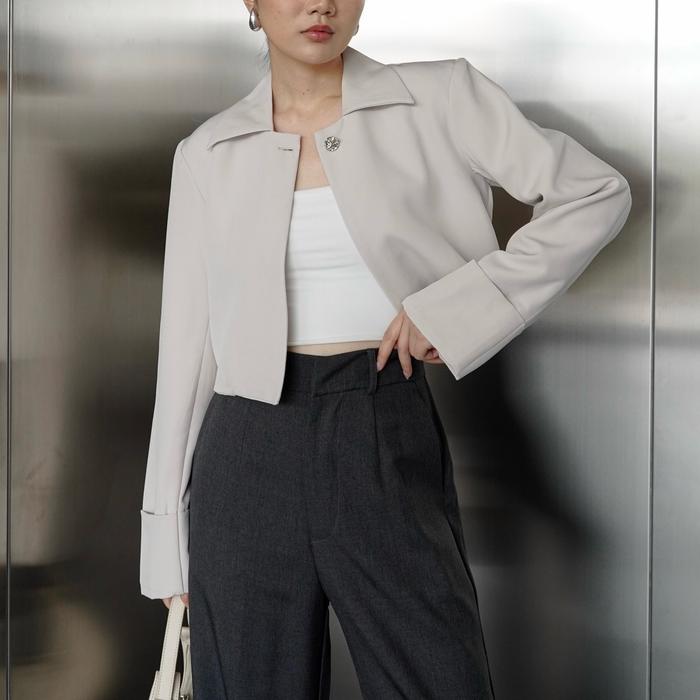 YEONA - WEST BLAZER | Cropped Blazer