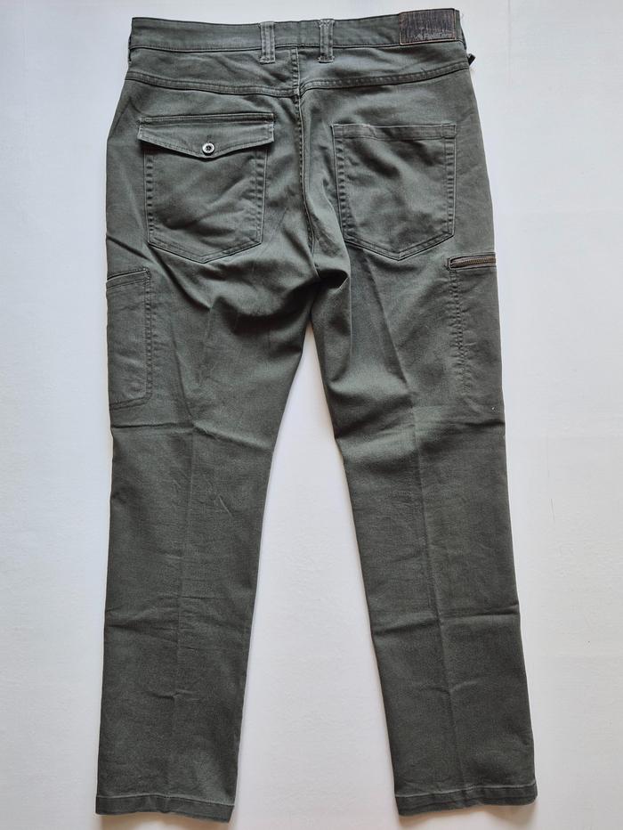 FIELDCORE Stretch Cargo Chino Pants Celana Panjang Pria Semi Denim Size 33