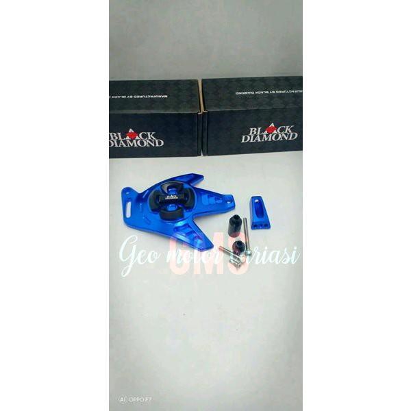 tutup cover CVT pelindung CVT Yamaha NMax Aerox Lexi black diamond biru