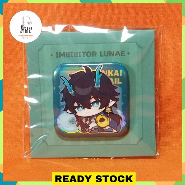 Honkai: Star Rail Dan Heng Imbibitor Lunae Pom-Pom Exhibition Series Theme Square Badge (5cm)