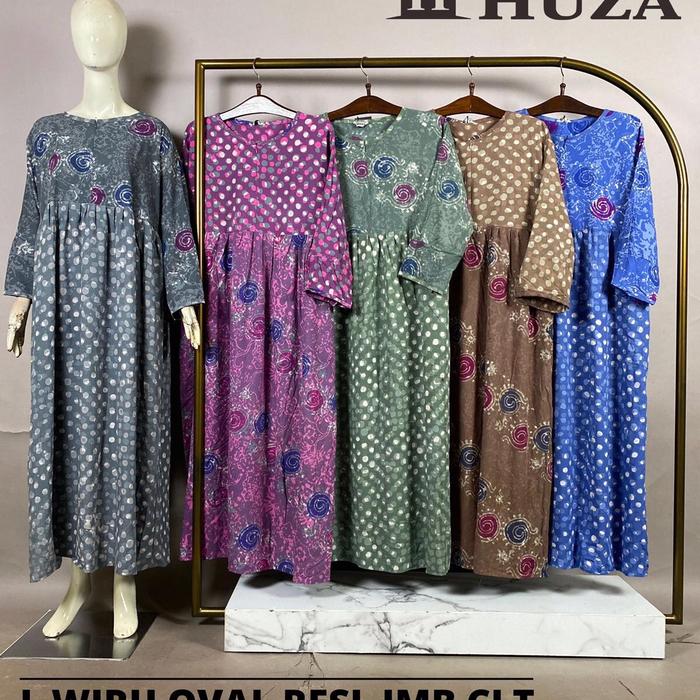 Longdress Jumbo Batik Huza