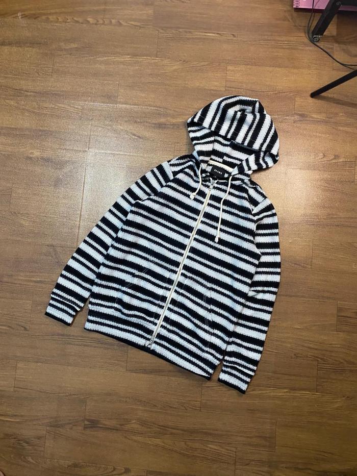 Jaket Beams Ziphoodie Rajut mantab