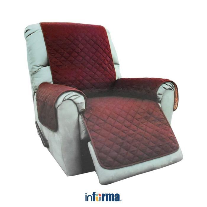 INFORMA SARUNG PELINDUNG SOFA RECLINER 165X195 CM 1 DUDUKAN - MERAH