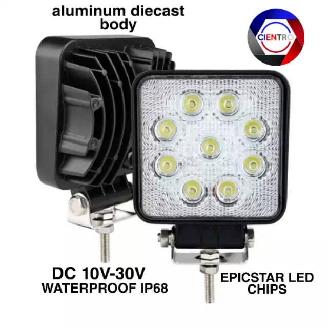 Lampu Sorot Led Epistar Aluminium Tebal IP68