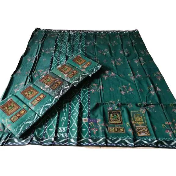 SARUNG LAMIRI  ORIGINAL FULL SUTRA MOTIF KEMBANG