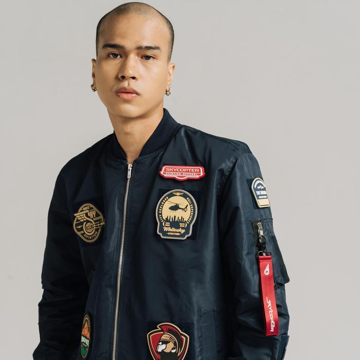 Jaket Bomber - Skycopter Airborne Command - Navy Phantom (Patch Bundle)