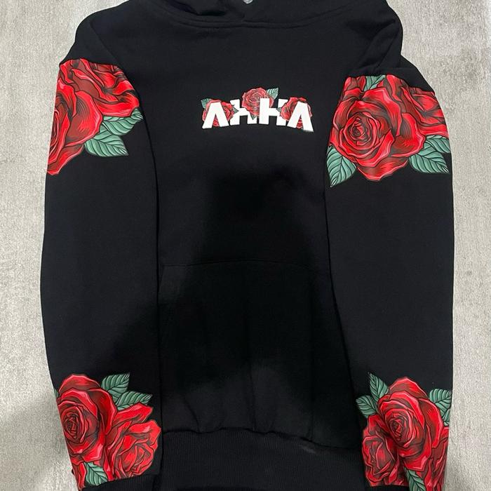 Ahha Jaket Hoodie Rose Original