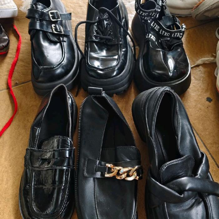 sepatu pantofel Korea wanita