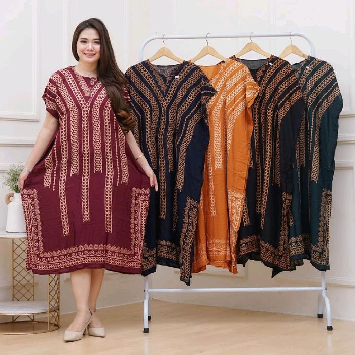 Daster lowo jumbo motif rantai ld 145 pb 115