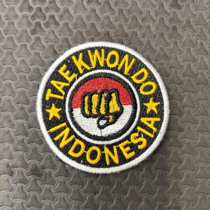 Logo Taekwondo Indonesia, Patch Taekwondo WT (World Taekwondo), Emblem Kukkiwon, Logo Taekwondo Indo