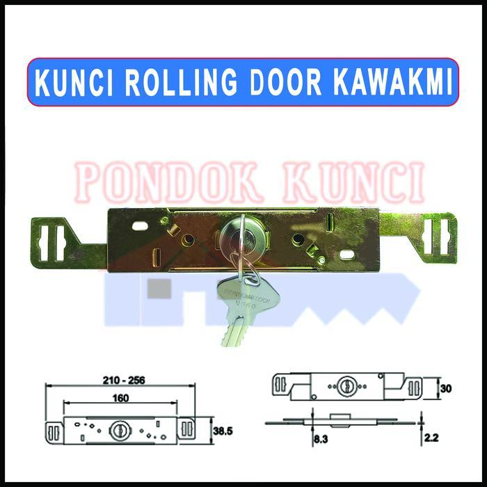 Kunci Rolling Door Kawakami Original Rolling Shutter Lock