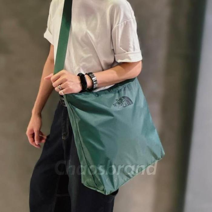 The North Face Green Cordura Tote Bag Original