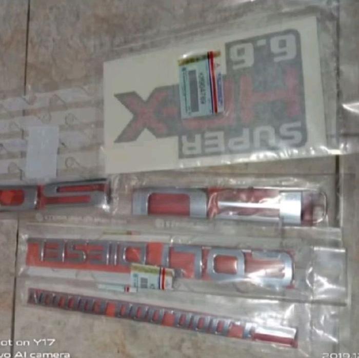 1 Set Emblem/Logo COLTDIESEL FUSO HDX Canter Original 100%.