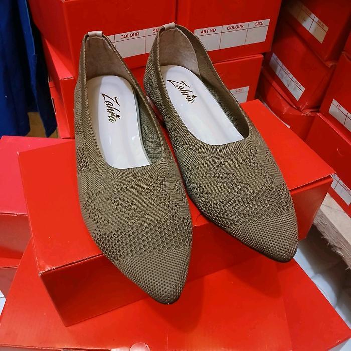 GUYS BELII sepatu sandal wanita upper rajut import tinggi hak 3CM BIGSIZE  jumbo tersedia ukuran bes