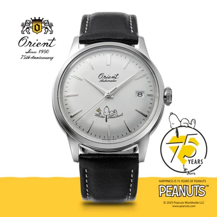 Orient RA-AC0M16S30B Jam Tangan Pria Limited Edition Peanuts Snoopy 75th Anniversary Automatic 38mm 