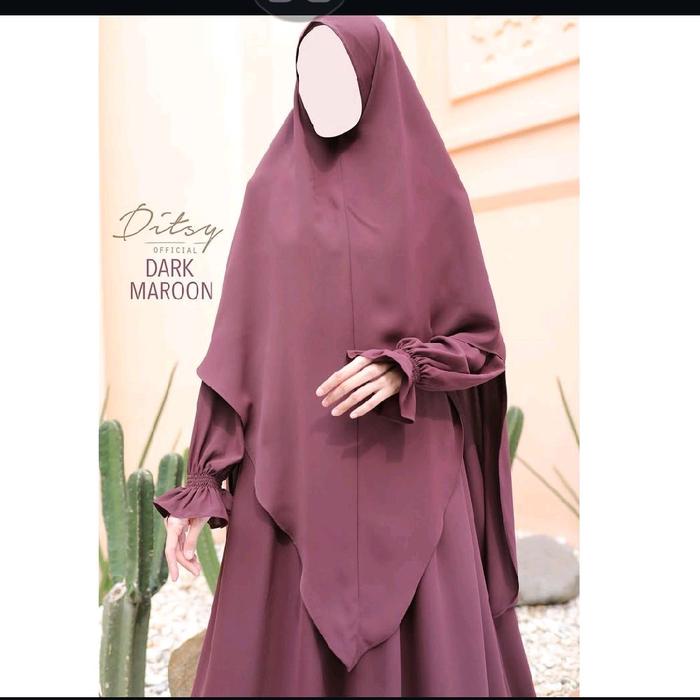 Ditsy Moeslim mazen Gamis Dress Muslim