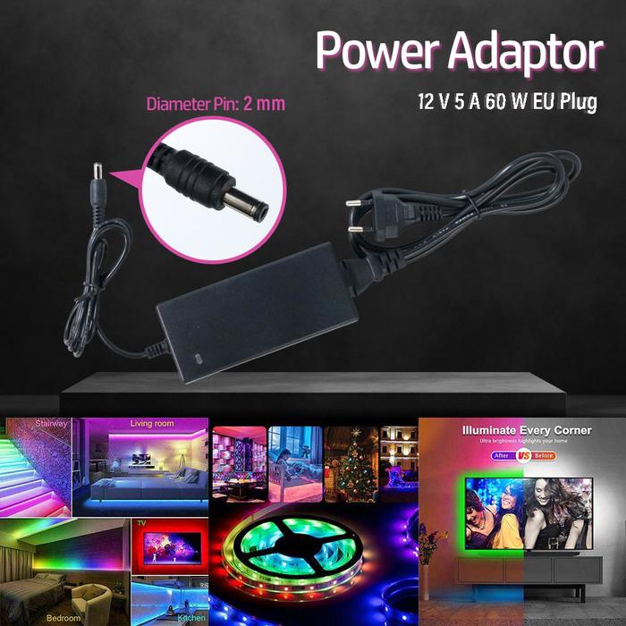Kaluku Mall - Adaptor Power Supply | Converter LED AC DC | Komponen Elektronik