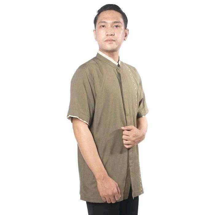 Zoya Hazra Menswear - Koko Pria Muslim Lengan Pendek