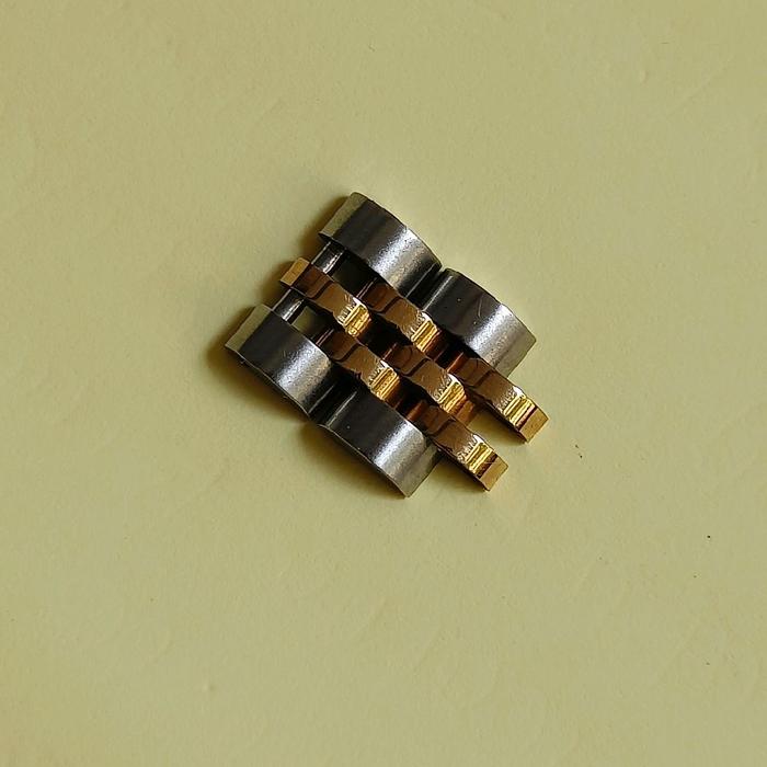 sambungan rantai rolex mata rantai rolex potongan rantai rolex wanita jubile two tone original bekas