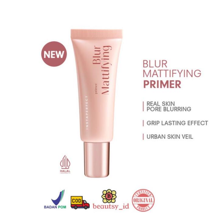 Wardah Instaperfect Blur Mattifying Primer 20ml Base Makeup Original BPOM COD