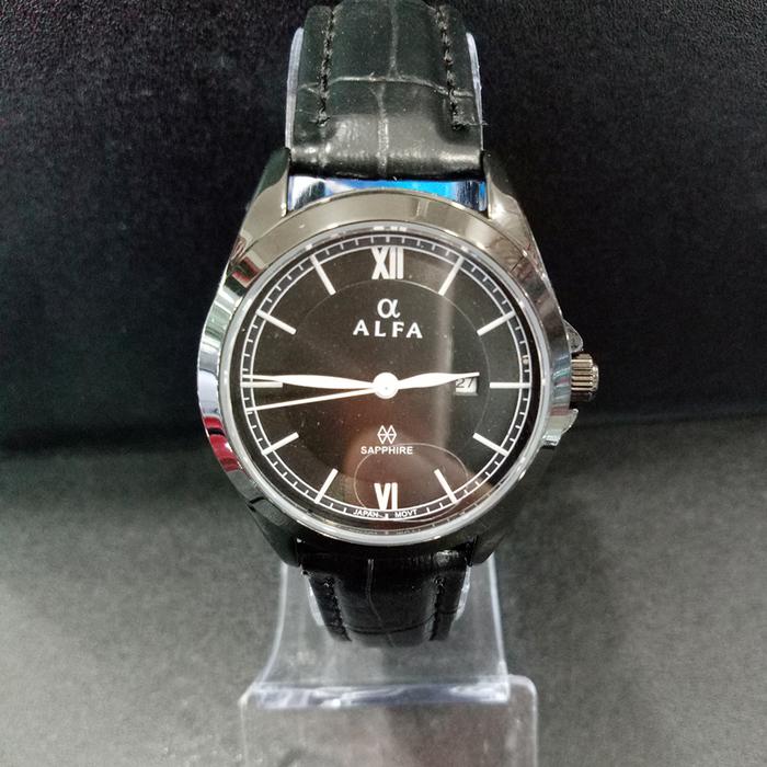 Jam Tangan Kulit Wanita Alfa Sapphire