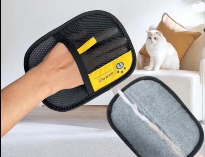 electrostatic pet hair removal gloves