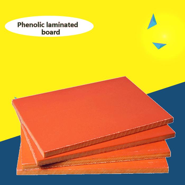 Phenolic Laminated Board Orange Red Electric Insulation Plastic Board