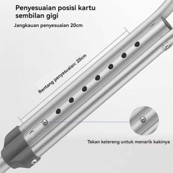Highline Tongkat Kruk Ketiak Alat Bantu Jalan Tongkat Ketiak