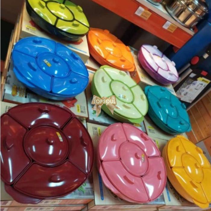Party Set Melamin PS-0101/ Wadah Tempat Saji Prasmanan Golden Dragon Pesta Lauk Sayur Soup