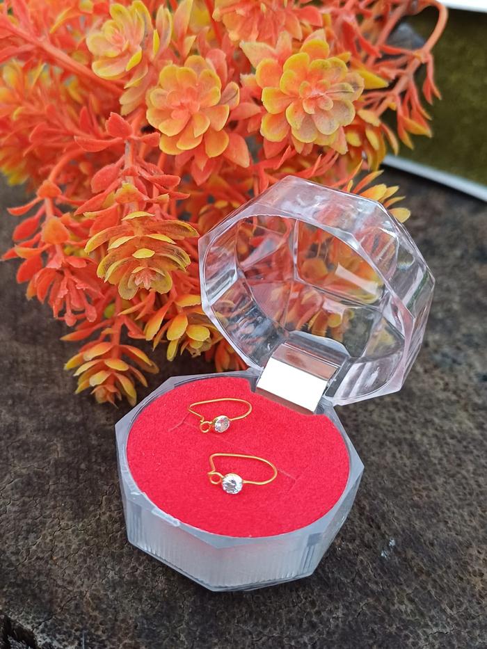 Anting Bayi Baru Lahir Anting Permata Bayi Anting Emas Mata Simpel Anting Terbaru Emas Asli Untuk An