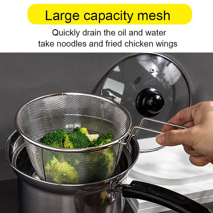 Multi-function Stainless Steel Cooking Soup Pot Milk Pot Noodle Pot