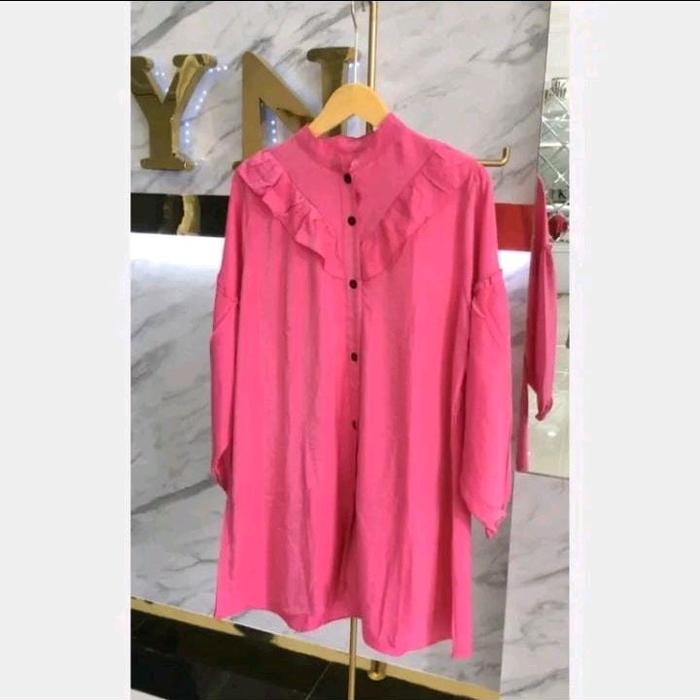Tunik Pink Fanta dan biru