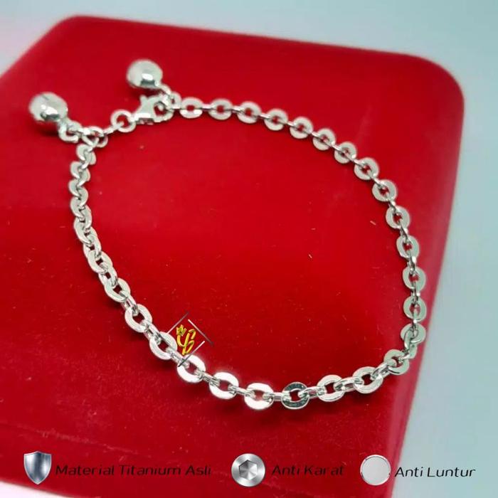 Gelang Tangan Gelang Kaki Titanium Asli Gelang Titanium E lusive Gelang Titanium Kaki Gelang Tangan