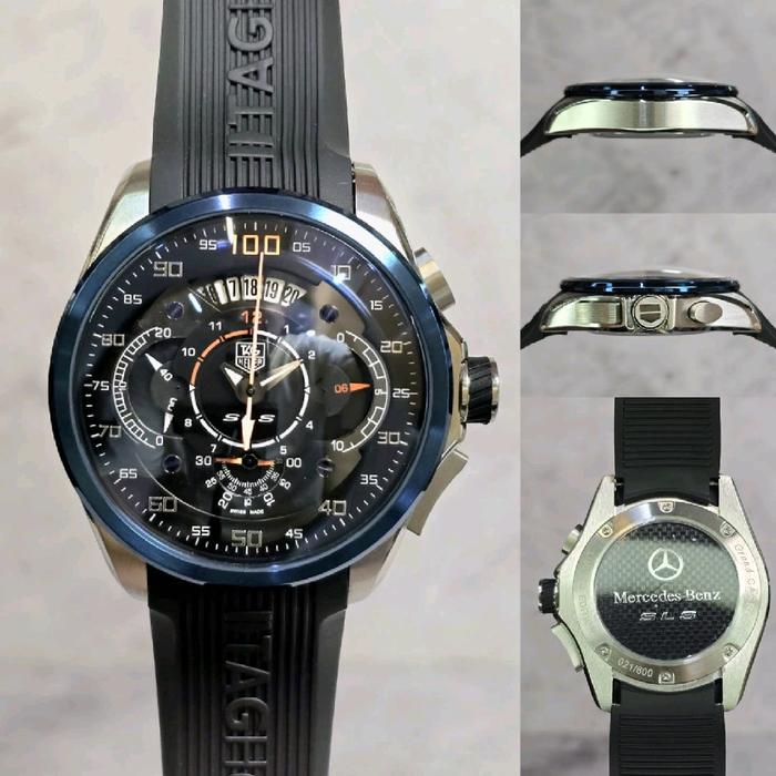 Jam Tangan PriaTagHeuer Mercedes_Benz SLS Limited Esition Chrono Dm 47mm