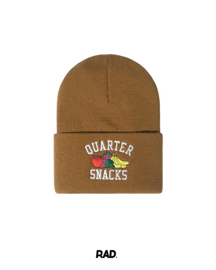 Carhartt WIP x Quarter Snack Watch Beanie Hat Hamilton Brown Original