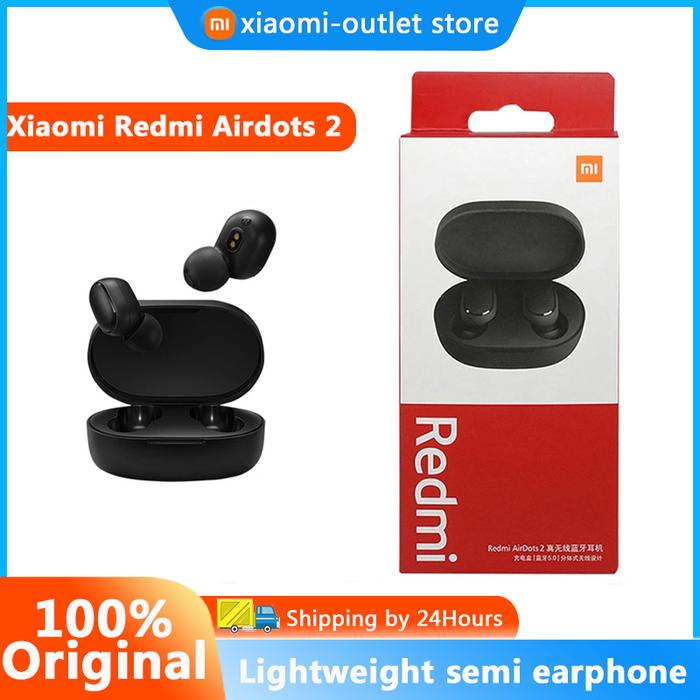 Original Xiaomi Redmi Airdots 2 Earphone Tws Wireless Bluetooth