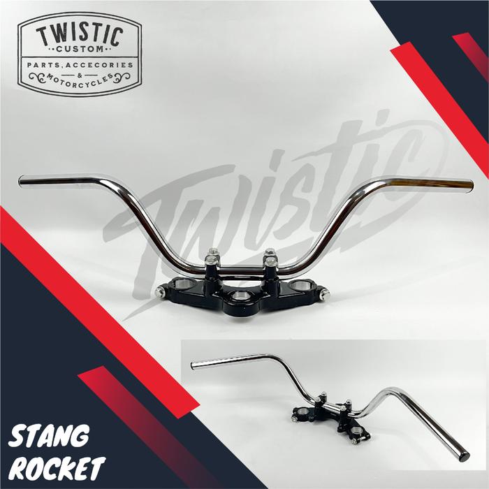 Stang Stir Motor Rocket Triumph T120 Royal Enfield W250 SR400 BSA AJS