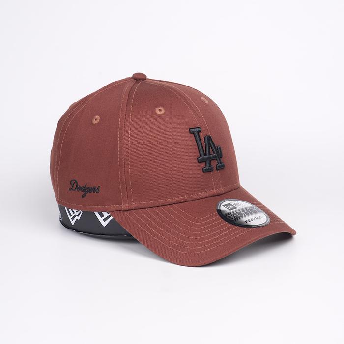 topi new era original los angeles dodgers color era brown