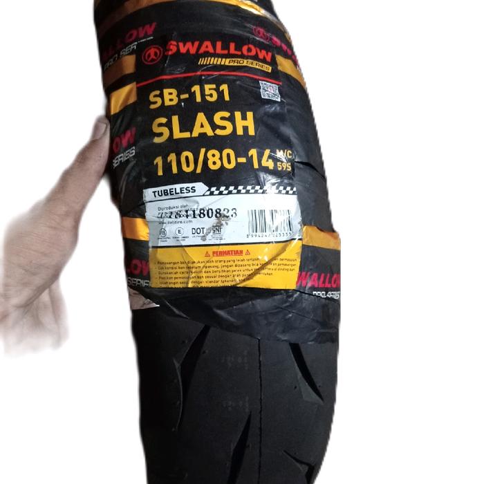 swallow slash 110/80/14 tubless