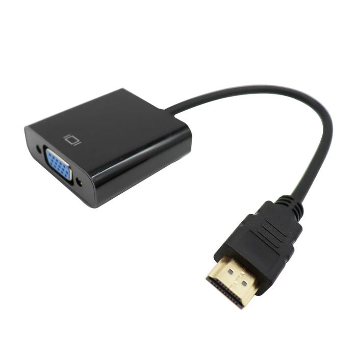 HDMI-compatible To VGA Cable Adapter Converter 1080P with Built-in Video HD Chipset for PS4 for XBOX