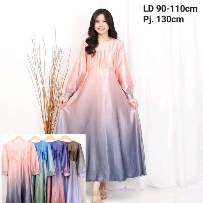 Gamis muslim bahan maxmara