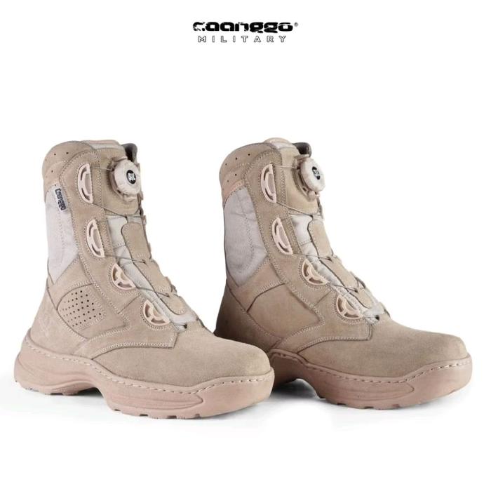 Sepatu PDL Tacktical Senturion Tali putar Asn Kemhan SatpolPP Free kaos kaki