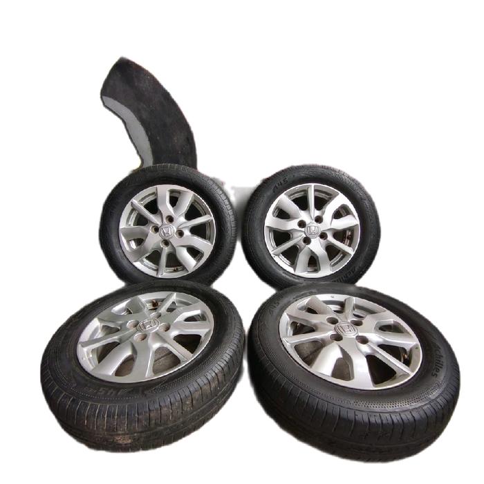 Ban + Velg R14 Ori Enkei Honda Brio 2019