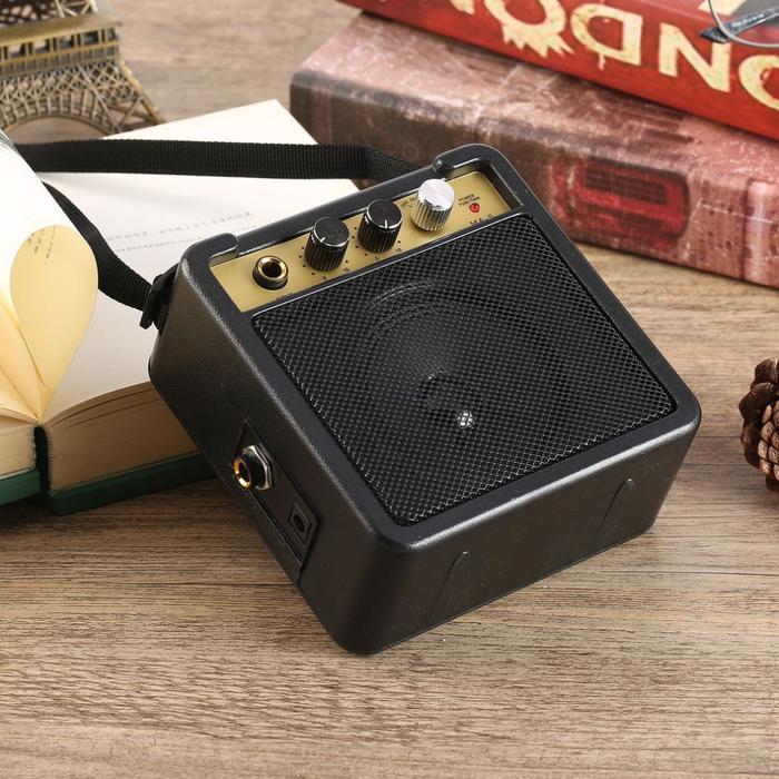 Top Mini Gitar Amplifier Gitar Amp dengan Klip Belakang Speaker Gitar